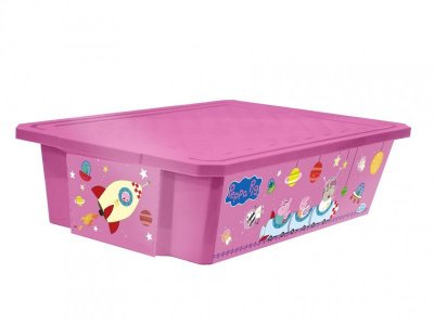 Ящик Little Angel для хранения игрушек, X-BOX Свинка Пеппа 30 л 1-00129122_1