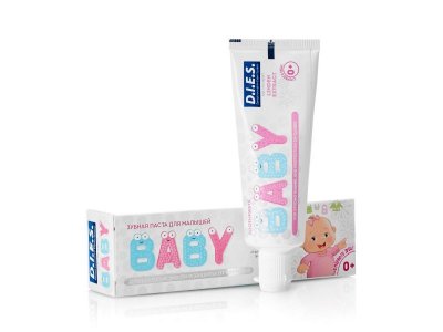 Зубная паста D.I.E.S Baby для детей с 0 мес., липа, 45 г 1-00130976_1