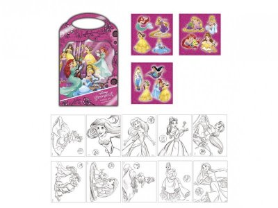 Набор для творчества Disney Princess подарочный, ПВХ сумочка 1-00134695_1