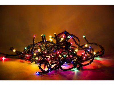 Гирлянда новогодняя Девилон Рис, электрическая 100 лампочек 1-00135039_1