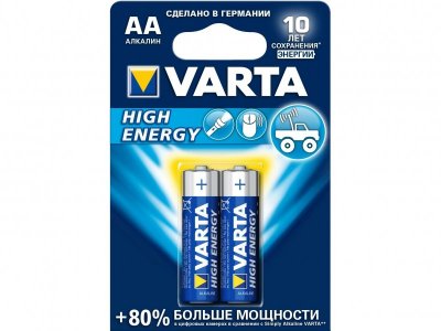 Батарейка Varta High Energy AA, 2 шт. 1-00137763_1