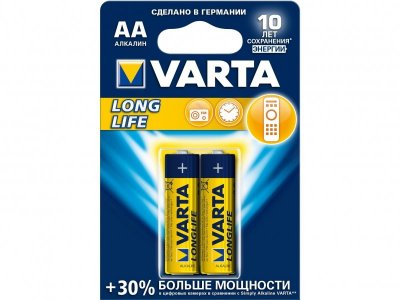 Батарейка Varta Longlife AA,  2 шт. 1-00137767_1