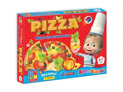 Игра Vladi Toys, Юный повар на магнитах Пицца 1-00141189_1
