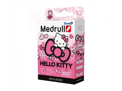Лейкопластыри медицинские Medrull детские Kids Hello Kitty, 10 шт. 1-00142437_1