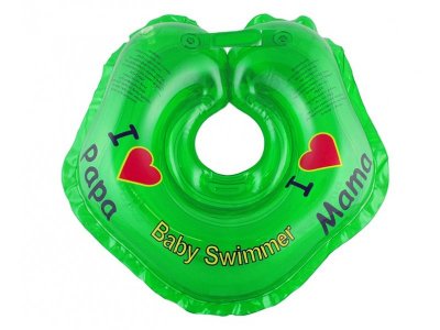 Круг Baby Swimmer для купания на шею, серия Я люблю 1-00197539_1