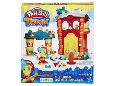 Набор Hasbro Play-Doh, Город, Пожарная станция 1-00137437_1