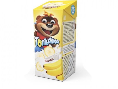 Коктейль Топтыжка молочный банан 3,2%, 200 г TBA Edge 1-00142066_1