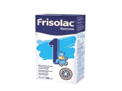 Смесь Frisolac 1 молочная 0-6 мес. 350 г пачка 1-00198093_1
