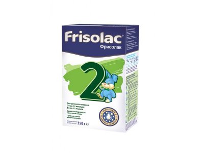 Смесь Frisolac 2 молочная 6-12 мес. 350 г пачка 1-00198094_1