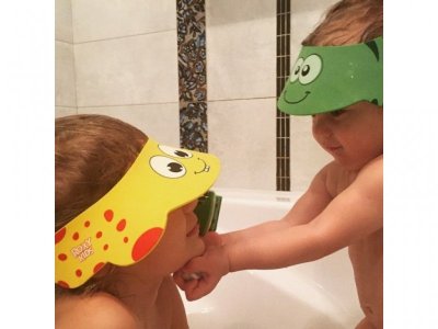 Козырек Roxy-Kids для мытья головы, Зеленая ящерка 1-00198785_7