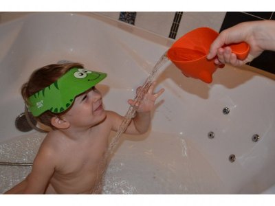 Козырек Roxy-Kids для мытья головы, Зеленая ящерка 1-00198785_8