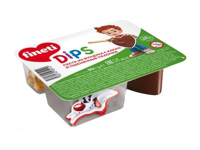 Паста Fineti Dips ореховая с игрушкой 30 г 1-00199033_1