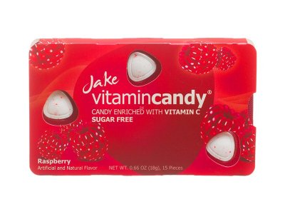 Леденцы Jake с витамином С, Малина 18 г 1-00199034_1