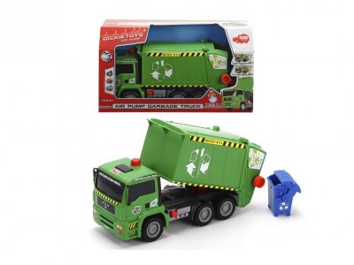 Игрушка Dickie Toys, Мусоровоз с контейнером, AirPump, 31 см 1-00142498_1
