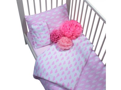 Комплект постельного белья Bebe Liron, Облачка  для малышей 1-00199565_1