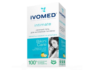 Гель Ivomed Bikini Care для интимной гигиены с экстрактом айвы, 250 мл 1-00142426_1