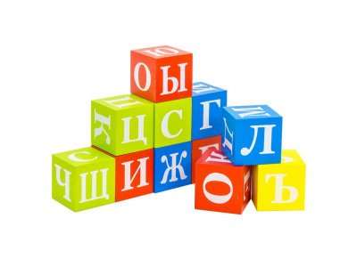 Кубики Alatoys, Азбука окрашенные, 12 дет. 1-00201210_3