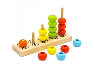 Игрушка Alatoys, Пирамидка Счеты-шарики 15 дет. 1-00201257_2