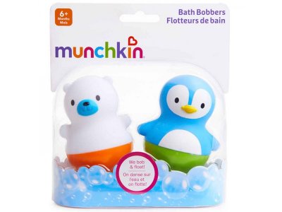 Игрушка для ванной Munchkin, поплавки Медведь и Пингвин 1-00201281_4