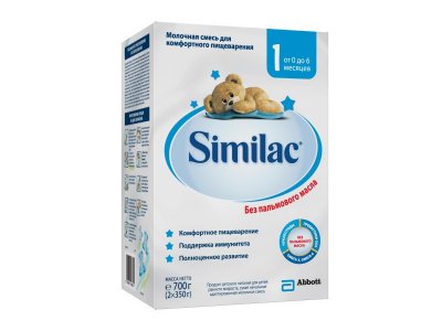 Смесь Similac 1 молочная 0-6 мес 700 г 1-00037215_1