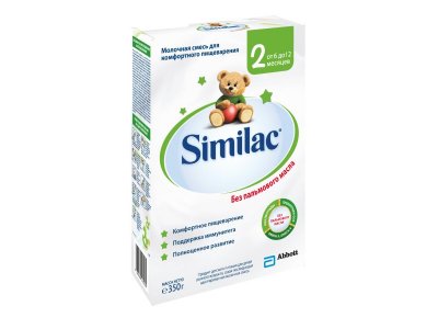 Смесь Similac 2 молочная, 6-12 меc 350 г 1-00037216_1