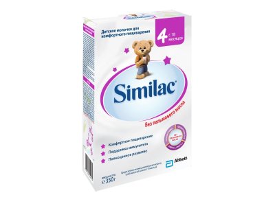 Смесь Similac 4 молочная с 18 мес. 350 г пачка 1-00101979_1