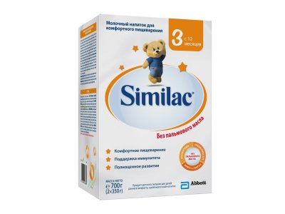 Смесь Similac 3 молочная с 12 мес. 700 г пачка 1-00101981_1