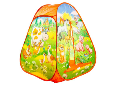 Палатка игровая Играем вместе, детская Веселая ферма (в сумке) 1-00202688_1