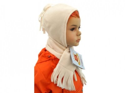 Комплект ДетиЗим (шапка+шарф) флис 1-00123537_1
