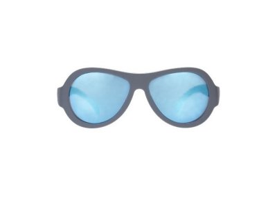 Очки солнцезащитные Babiators, Original Aviator (Premium) Синяя сталь зеркальные линзы Junior 1-00203179_2
