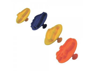 Пластилин тянущийся Эластик, Space (желтый, синий, красный, формочки, книжка), 360 г 1-00203514_2