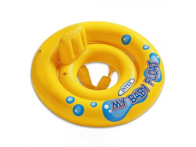 Круг Intex, My baby float с сиденьем (дно с отверстием для ног), 67 см 1-2 года 1-00204709_1