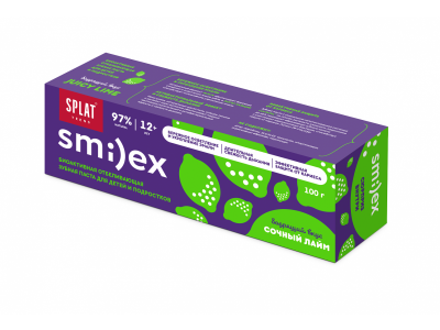 Зубная паста Splat Smilex Сочный лайм для подростков, 100 г 1-00205226_2