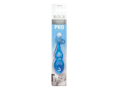 Зубная щетка Rocs Pro Baby для детей от 0 до 3 лет 1-00206569_1