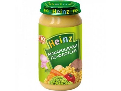 Пюре Heinz, Макарошки по-флотски, 190 г 1-00073284_1