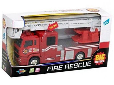 Игрушка Big Motors, Пожарная машинка, инерционная 1-00071121_1