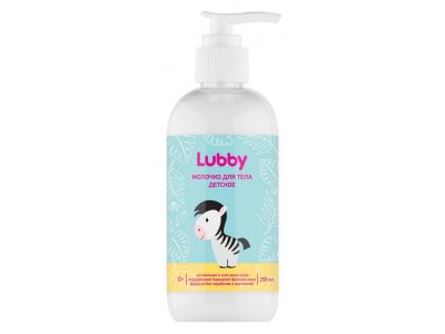 Молочко Lubby детское для тела, 250 мл 1-00208583_1