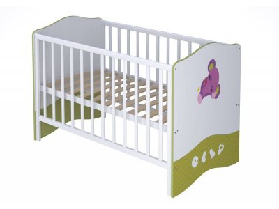 Кроватка детская Polini kids Basic Elly, 140*70 1-00208831_1