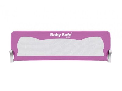 Барьер Baby Safe для детской кроватки складной, Ушки, 180*67 см 1-00209438_1