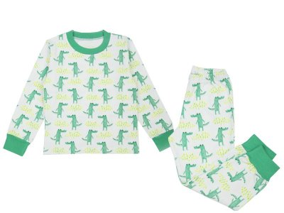 Пижама ВотОнЯ детская Крокодильчики 1-00209771_1