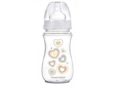 Бутылочка Canpol Babies EasyStart РР с широким горлышком, антиколиковая Newborn baby, 240 мл 1-00210040_1