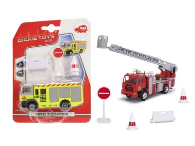 Игрушка Dickie Toys, Пожарная машина, свободный ход, 12 см, 2 вида 1-00130911_1