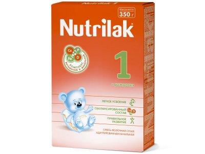 Смесь Nutrilak молочная с 0-6 мес 350 г 1-00000589_1