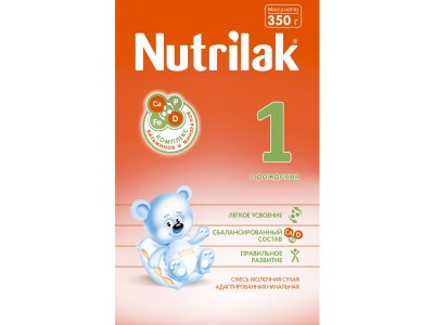 Смесь Nutrilak молочная с 0-6 мес 350 г 1-00000589_2