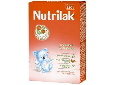 Смесь Nutrilak молочная от 0-12 мес 350 г 1-00004740_1