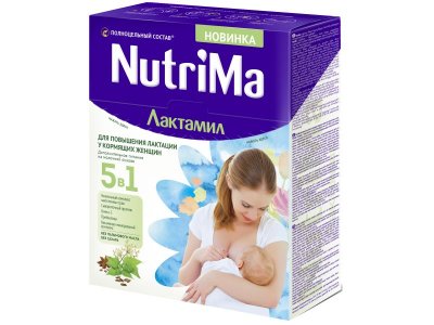 Смесь NutriMa Лактамил для кормящих женщин 350 г 1-00201724_1