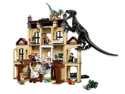 Конструктор Lego Jurassic World, Нападение индораптора в поместье 1-00211578_2