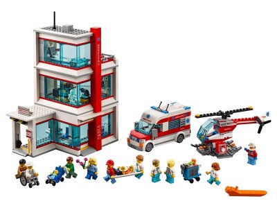 Конструктор Lego City, Городская больница 1-00211600_1