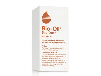 Масло Bio-Oil косметическое от шрамов, растяжек, неровного тона, 25 мл 1-00211742_1