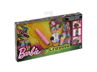 Набор игровой Mattel Barbie + Crayola раскрась наряды 1-00211615_1